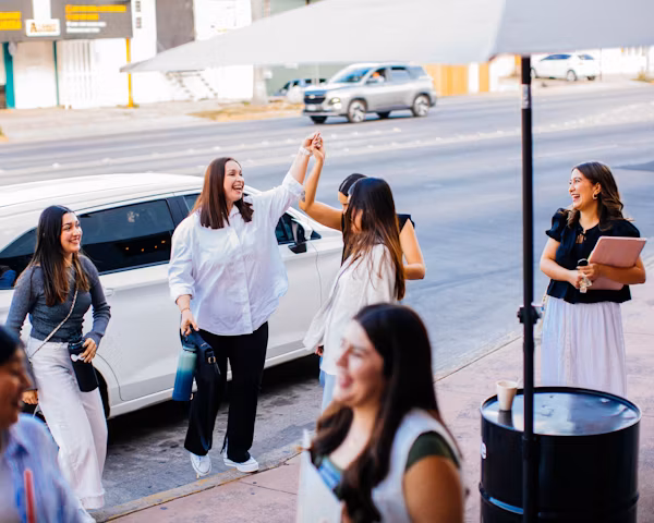 Happy Customer Inside Car